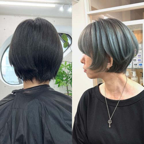 ブルー系カラーテクニック