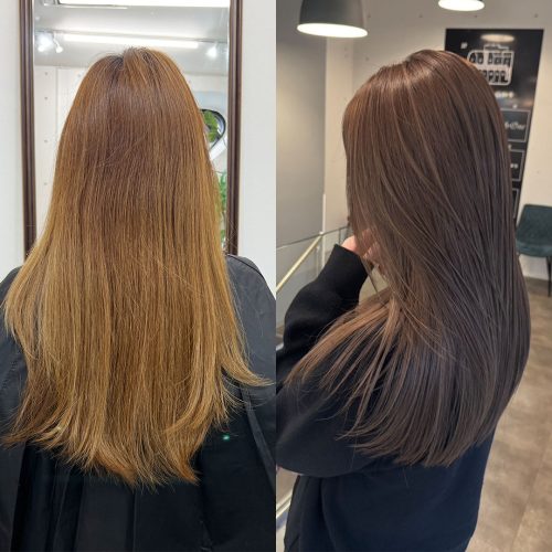 白髪ぼかしテクニック